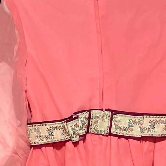 1971 Vintage Bonwit Teller formal custom dress w/original box and receipt. - Picture 2 of 7